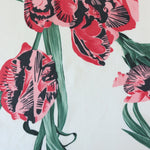Load image into Gallery viewer, Large Blooms (Sage) Linen Blend
