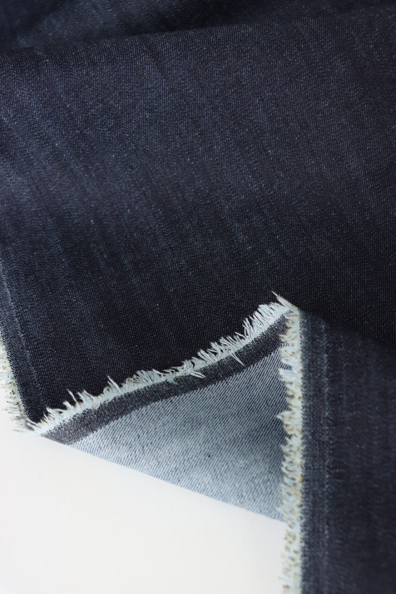 Deadstock - Cone Mills 10oz S-Gene Stretch Raw Denim - Indigo – Former and  Latter Fabrics