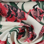 Load image into Gallery viewer, Large Blooms (Sage) Linen Blend
