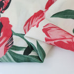 Load image into Gallery viewer, Large Blooms (Sage) Linen Blend
