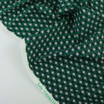 Load image into Gallery viewer, Daly Tiny Stencil on Navy Nylon Spandex Tricot | Designer Deadstock
