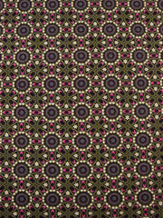Load image into Gallery viewer, Flowers &amp; Hearts Kaleidoscope Nylon Spandex Tricot | Designer Deadstock

