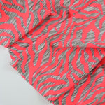 Load image into Gallery viewer, Neon Zebra Nylon Spandex Tricot
