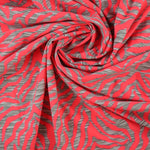 Load image into Gallery viewer, Neon Zebra Nylon Spandex Tricot
