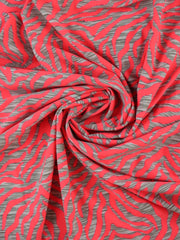Load image into Gallery viewer, Neon Zebra Nylon Spandex Tricot
