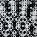 Load image into Gallery viewer, Intertwined on Black Nylon Spandex Tricot | Designer Deadstock
