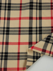 Load image into Gallery viewer, Burberry Plaid Nylon Spandex Tricot | Designer Deadstock
