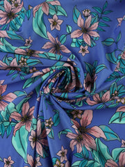 Load image into Gallery viewer, Whisked Away on Periwinkle Nylon Spandex Tricot
