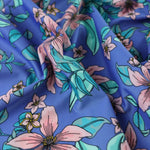 Load image into Gallery viewer, Whisked Away on Periwinkle Nylon Spandex Tricot
