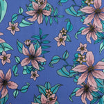 Load image into Gallery viewer, Whisked Away on Periwinkle Nylon Spandex Tricot
