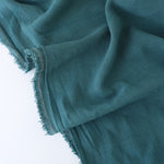 Load image into Gallery viewer, Hazy Teal Luxor Heavy Linen Slub
