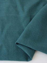 Load image into Gallery viewer, Hazy Teal Luxor Heavy Linen Slub