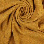 Load image into Gallery viewer, Gold Italian Speckled Wool Silk Sweater Knit
