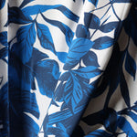 Load image into Gallery viewer, Large Blue Leaves Rayon Viscose | Atelier Jupe | By The Half Yard
