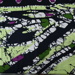 Load image into Gallery viewer, Citrus Crackle Starflower 100% Silk Jersey

