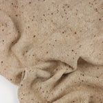 Load image into Gallery viewer, 17IN REMNANT; Oat Italian Speckled Wool Silk Sweater Knit
