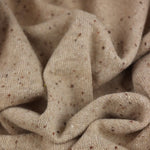 Load image into Gallery viewer, 17IN REMNANT; Oat Italian Speckled Wool Silk Sweater Knit
