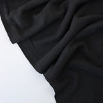 Load image into Gallery viewer, Black Cupro Slub Jersey
