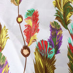 Load image into Gallery viewer, 2YD 26IN REMNANT; Climbing Feathers Single Border 100% Silk Jersey
