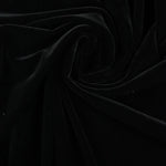 Load image into Gallery viewer, Black Heavy Activewear Stretch Velvet
