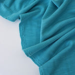 Load image into Gallery viewer, Sea Blue Cupro Slub Jersey
