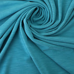 Load image into Gallery viewer, Sea Blue Cupro Slub Jersey
