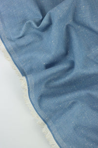 Baby Blues 100% Cotton Japanese Speckled Denim Chambray