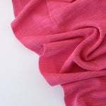 Load image into Gallery viewer, Berry Pink Cupro Slub Jersey
