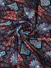 Load image into Gallery viewer, Stained Glass Nylon Spandex Tricot
