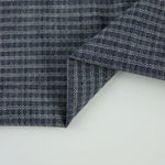 Load image into Gallery viewer, Indigo Mix Cone Mills Cotton Jacquard Shirting
