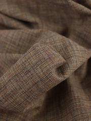 Load image into Gallery viewer, Russet Japanese Cotton Wool Tweed Mid-Weight Woven | By The Half Yard