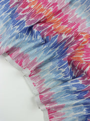 Load image into Gallery viewer, Pixelated Sparkle Jersey Knit | 2YD PRECUT | Designer Deadstock