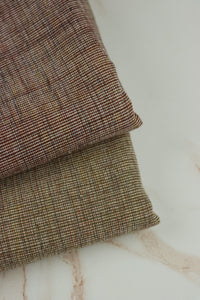 Honey Oak Japanese Cotton Wool Tweed Mid-Weight Woven | By The Half Yard