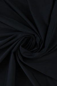 Black Matte Nylon Spandex Tricot