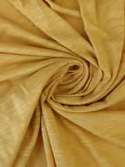 Load image into Gallery viewer, Mustard Cotton Modal Slub Jersey Knit