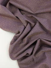 Load image into Gallery viewer, Wood Violet Glitter Jersey Knit | 2YD PRECUT | Designer Deadstock