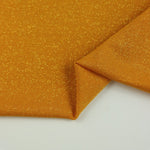 Load image into Gallery viewer, Mustard Glitter Jersey Knit | 2YD PRECUT | Designer Deadstock
