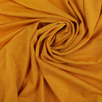 Load image into Gallery viewer, Mustard Glitter Jersey Knit | 2YD PRECUT | Designer Deadstock
