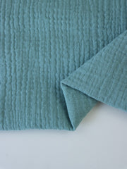 Load image into Gallery viewer, Seafoam Cotton Double Gauze