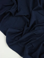 Load image into Gallery viewer, Navy Heavy Bamboo Spandex | Designer Deadstock