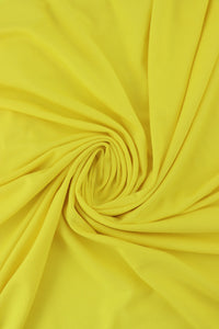 1YD PRECUT; Yellow Modal Spandex