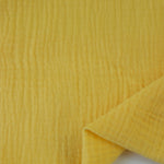 Load image into Gallery viewer, Yellow Cotton Double Gauze
