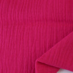 Load image into Gallery viewer, Fuchsia Cotton Double Gauze
