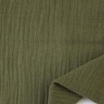 Load image into Gallery viewer, Olive Cotton Double Gauze
