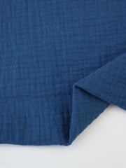 Load image into Gallery viewer, Baltic Blue Cotton Double Gauze
