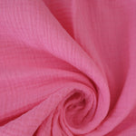 Load image into Gallery viewer, Taffy Pink Cotton Double Gauze
