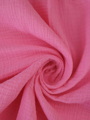 Load image into Gallery viewer, Taffy Pink Cotton Double Gauze