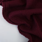 Load image into Gallery viewer, Wine Cotton Double Gauze
