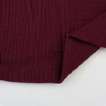 Load image into Gallery viewer, Wine Cotton Double Gauze

