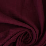 Load image into Gallery viewer, Wine Cotton Double Gauze
